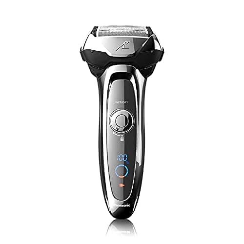 Panasonic Arc5 Electric Razor for Men ES-LV65-S + Replacement Outer Foil WES9173P, 5 Blade Shaver and Trimmer, Shave Sensor and Multi Flex Pivoting Head