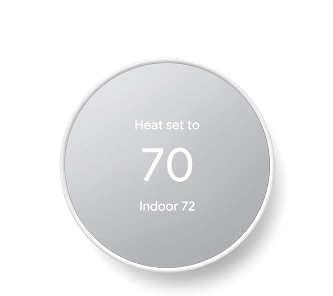 Google Nest Thermostat - Smart Thermostat for Home - Programmable Wifi Thermostat