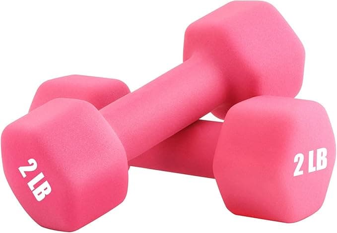 Portzon Neoprene Dumbbells - Set of 2