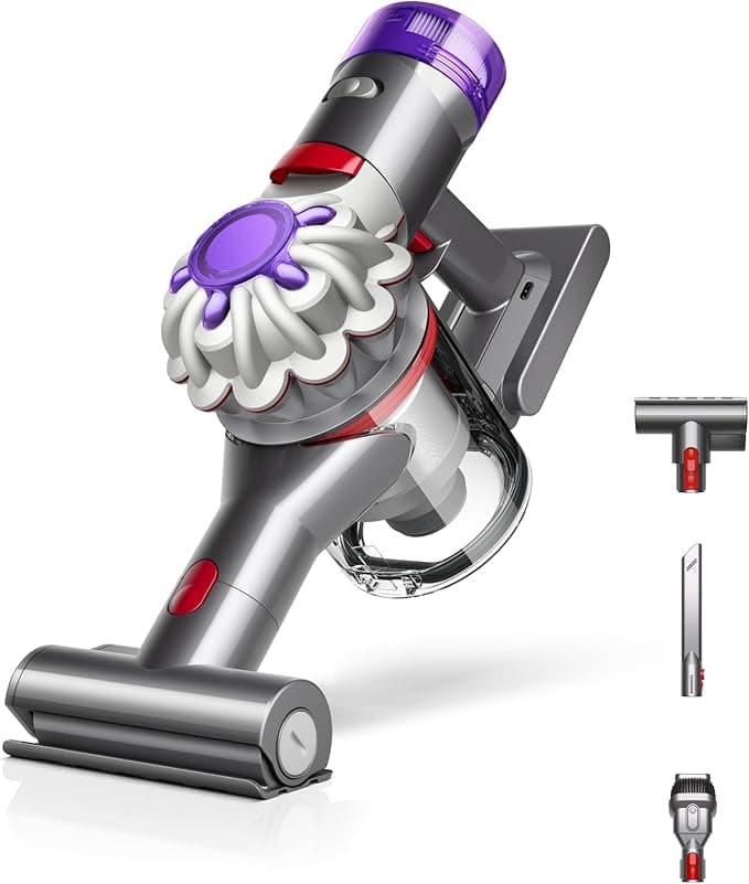 Dyson Car+Boat Handheld Vacuum, Cordless and Lightweight, Cleans Hard Surfaces and Upholstery, 115AW, 2 Power Modes, Up to 50 Minutes