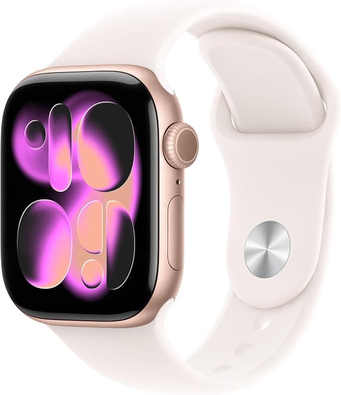 Apple Watch Series 11 [GPS 42mm] - Hypertension Notifications, Sleep Score, Always-On Display
