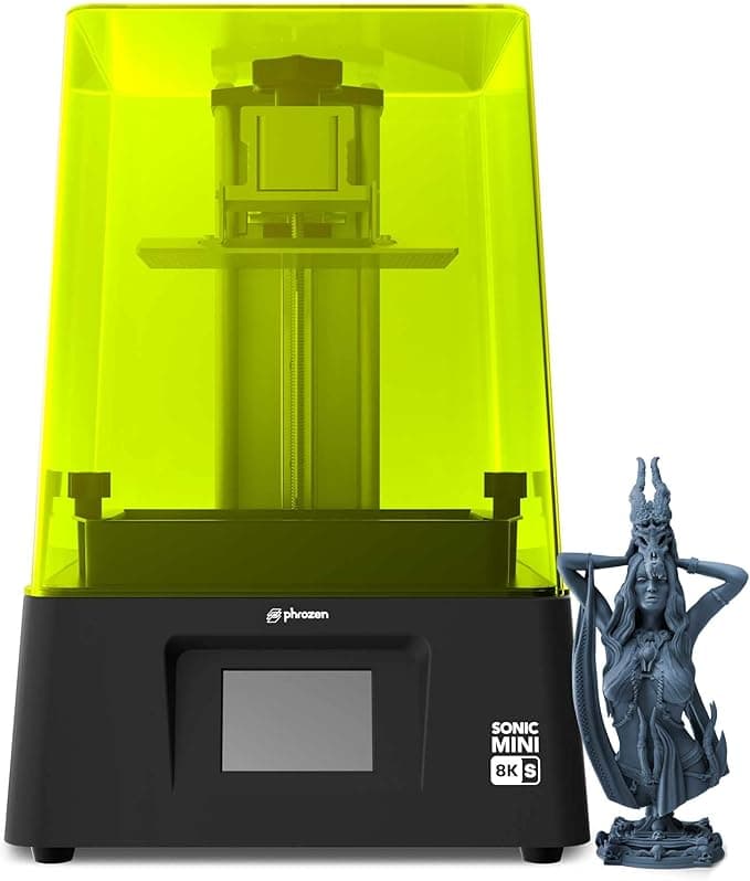 Phrozen Sonic Mini 8K S Tabletop LCD Resin 3D Printer with 22µm XY Resolution