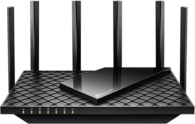 TP-Link AXE5400 Tri-Band WiFi 6E Router (Archer AXE75), 2025 PCMag Editors' Choice, Gigabit Internet for Gaming & Streaming, New 6GHz Band, 160MHz, OneMesh, Quad-Core CPU, VPN & WPA3 Security