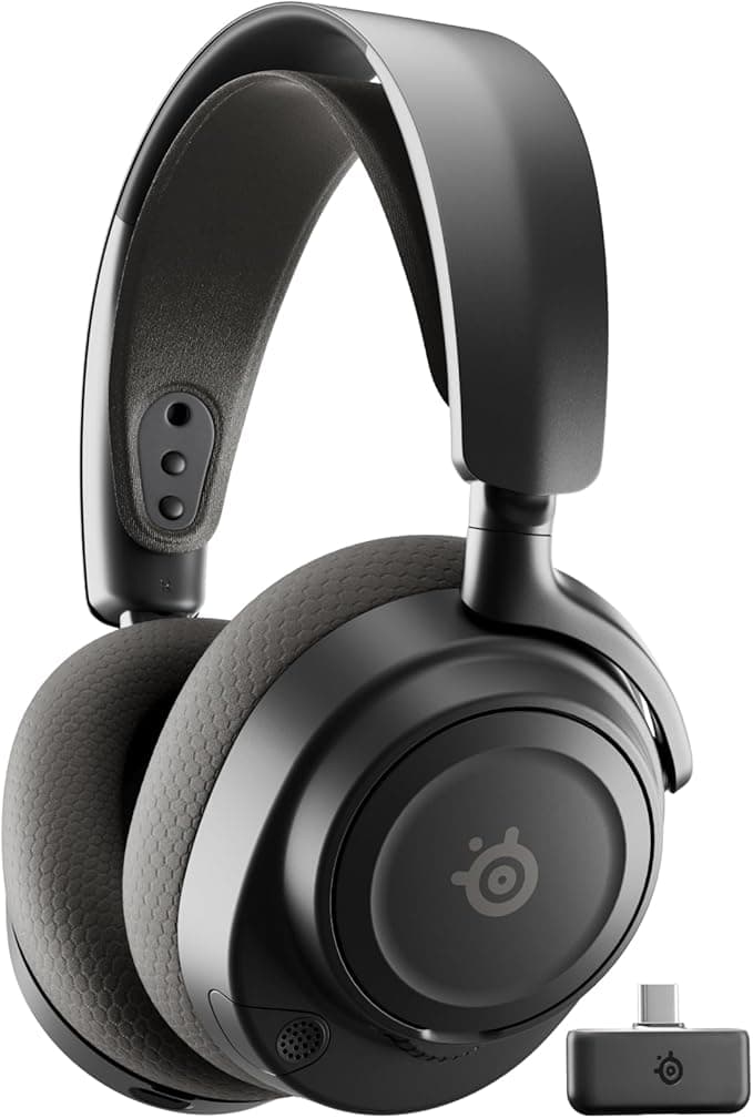 SteelSeries Arctis Nova 7 Wireless Gen 2 Gaming Headset — 200+ Game Audio Presets, 50+ Hr Battery, Simultaneous 2.4GHz + Bluetooth