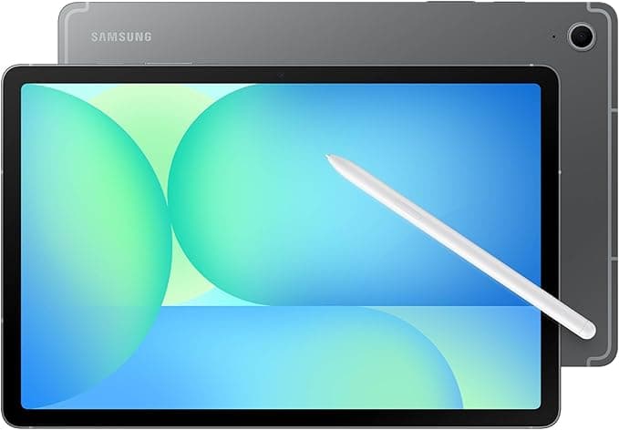 Samsung Galaxy Tab S10 FE 256GB WiFi Android Tablet, IP68 Water-Resistant, 90 Hz Refresh, S Pen for Note-Taking