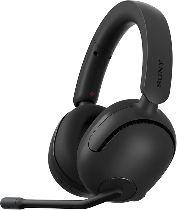 Sony INZONE H5 Wireless Gaming Headset — 360 Spatial Sound, 28 Hr Battery, 2.4GHz + 3.5mm, PC and PS5, Designed with FNATIC