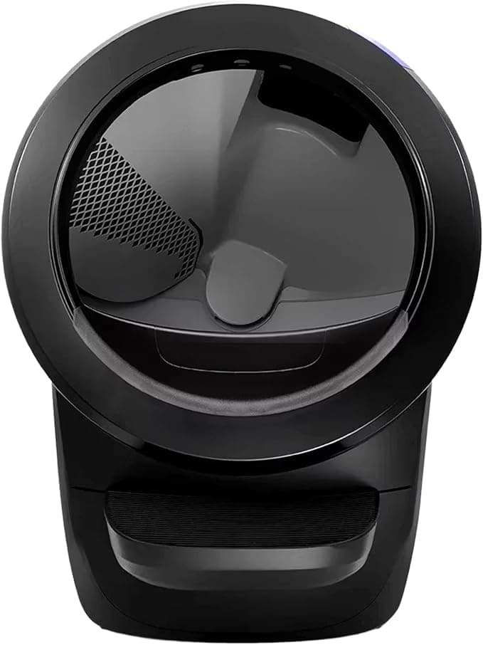 Whisker Litter-Robot 4 with Step & Fence, Black