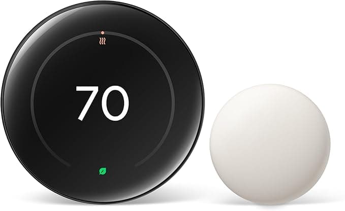 Google Nest Learning Thermostat 4th Gen - Programmable Smart Thermostat