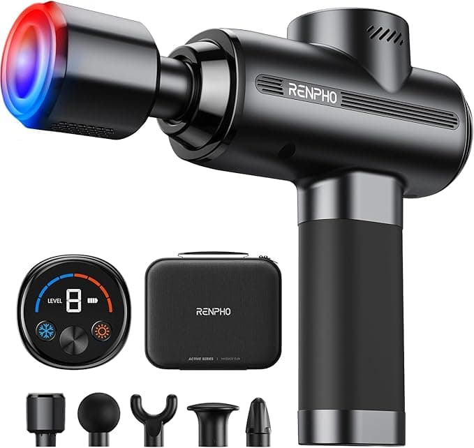 RENPHO Active Thermacool 2 Massage Gun with Heat and Cold