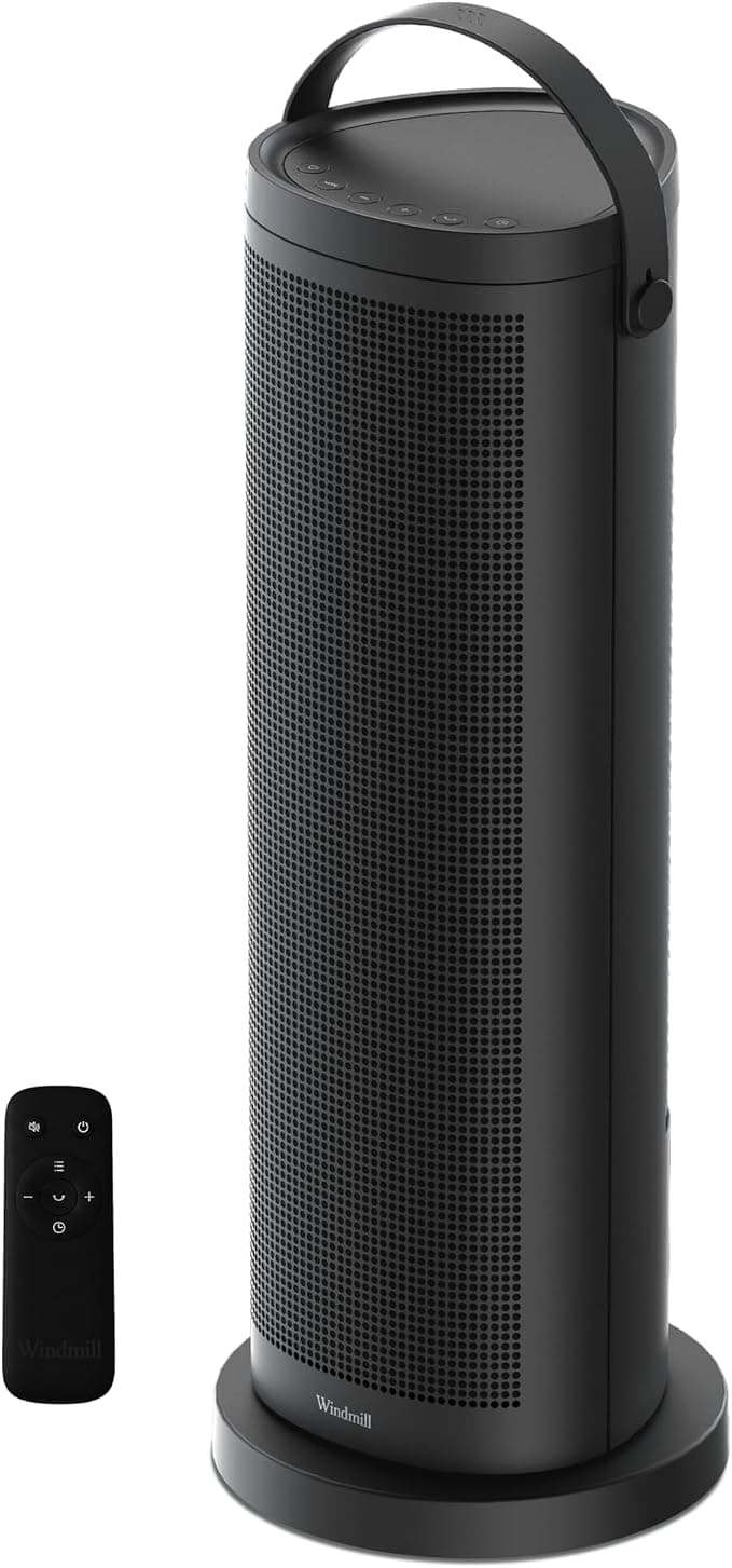 Windmill Space Heater for Indoor Use, Portable Electric Heater