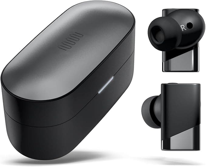 Active Noise Cancelling Wireless Earbuds, ANC Transparency Mode, Bluetooth 5.3, HiFi Stereo, 40H Playtime, Clear Calls
