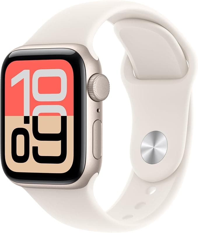 Apple Watch SE 3 [GPS 40mm] - Always-On Display, Sleep Apnea Notifications, 18-Hour Battery