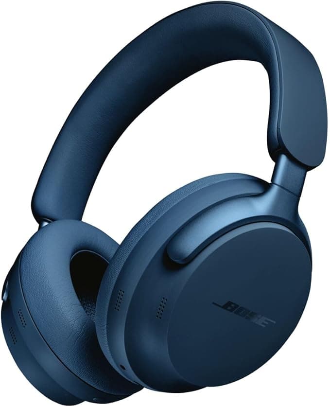 Bose QuietComfort Ultra Bluetooth Headphones, Wireless Headphones with Spatial Audio, Over Ear Noise Cancelling with Mic, 24 Hours of Playtime