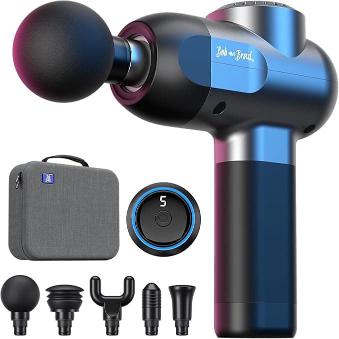 BOB AND BRAD C2 Massage Gun, FSA Eligible Deep Tissue Percussion Massager