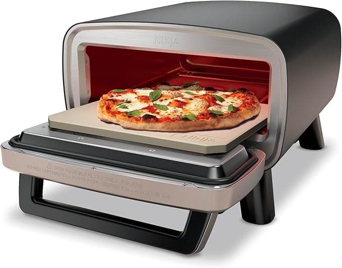 Ninja Artisan Electric Outdoor Pizza Oven MO201 - 3-Minute Pizzas at 700°F