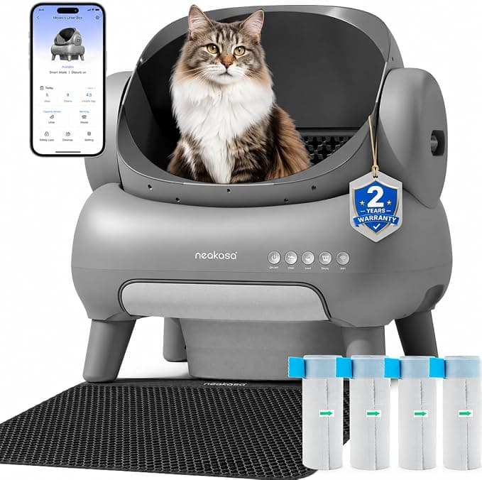 Neakasa M1 Plus Self-Cleaning Litter Box Bundle with 2-Year Protection Plan
