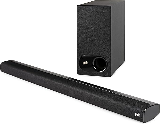 Polk Audio Signa S2 Sound Bar for TV with Wireless Subwoofer, VoiceAdjust Technology