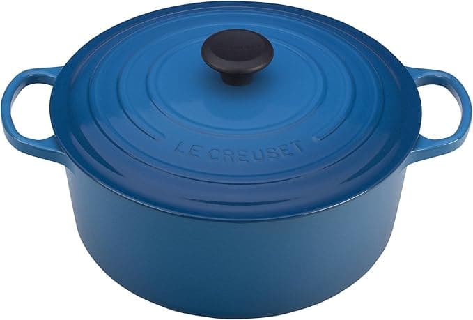 Le Creuset Enameled Cast Iron Signature Round Dutch Oven 7.25-Quart in Marseille