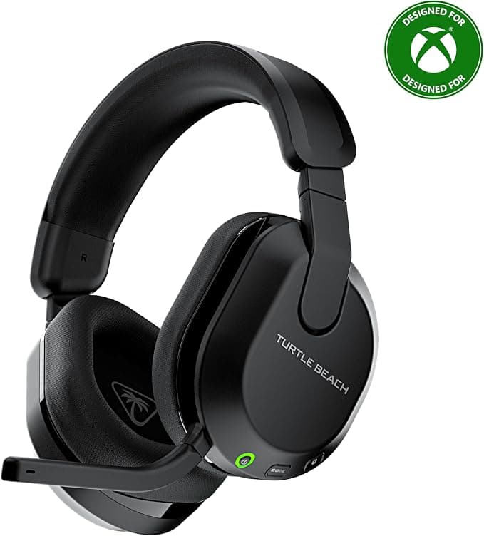 Turtle Beach Stealth 600 Wireless Gaming Headset — Xbox/PS5/PC/Mobile Multiplatform, Bluetooth, 50mm Drivers, 80-Hr Battery, Flip-to-Mute Mic
