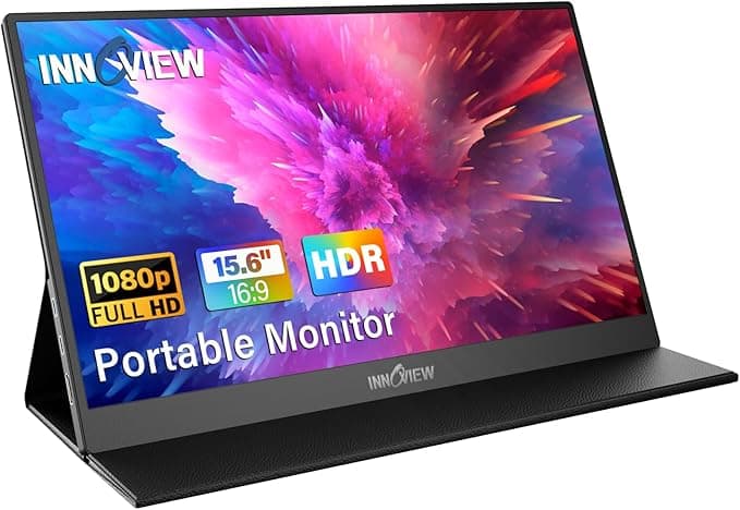 InnoView Portable Monitor 15.6 Inch FHD 1080P HDMI USB-C