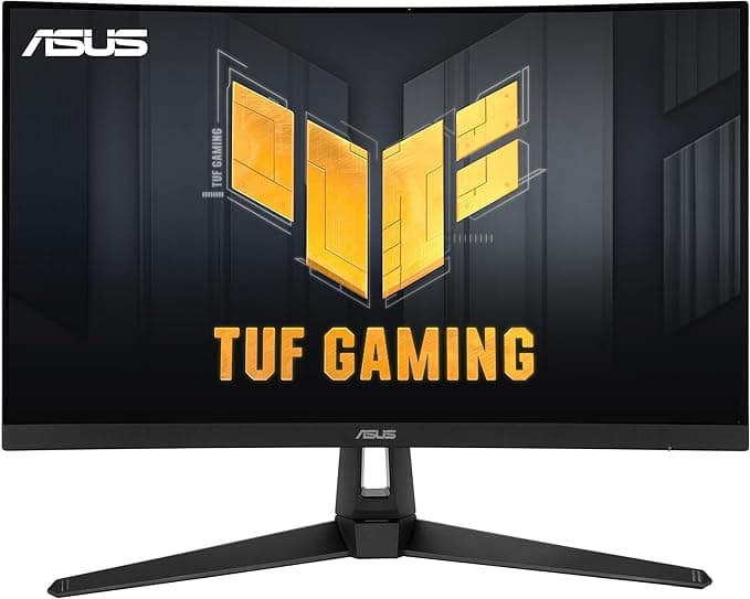 ASUS TUF Gaming VG27VH1B 27" Curved Monitor, 1080P Full HD, 165Hz, 1ms, FreeSync Premium, Eye Care