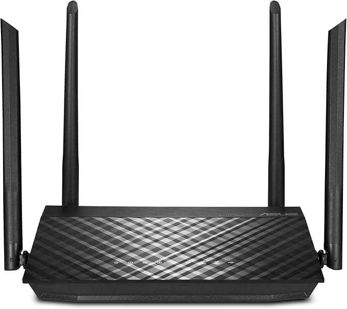 ASUS AC1200 WiFi Gaming Router (RT-ACRH12) - Dual Band Gigabit Wireless Router, 4 GB Ports, USB Port, Gaming & Streaming, Easy Setup, Parental Control, MU-MIMO