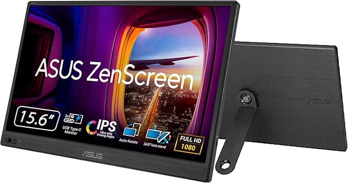 ASUS ZenScreen 16" Portable USB Monitor (MB169CK)