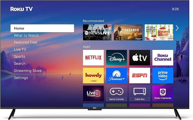 Roku Smart TV 65" Select Series 4K HDR RokuTV with Roku Enhanced Voice Remote