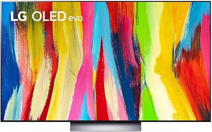 LG C2 Series 55" OLED evo 4K Smart TV (OLED55C2PUA, 2022) — a9 Gen 5 Processor, Alexa Built-in, Filmmaker Mode