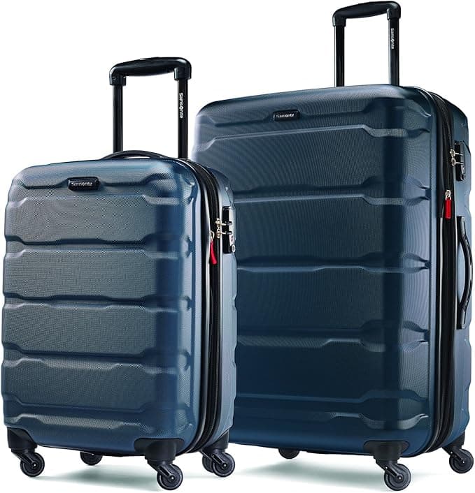 Samsonite Omni PC Hardside Spinner Set (20"/24"), Teal