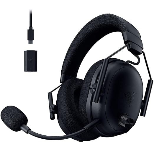 Razer BlackShark V3 Pro Wireless ANC PC Gaming Headset — Hybrid ANC, TriForce 50mm Drivers, 70 Hr Battery, Multi-Mode Connectivity