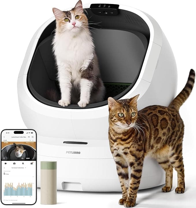 PETLIBRO Luma Automatic Litter Box with AI-Camera Waste Analysis