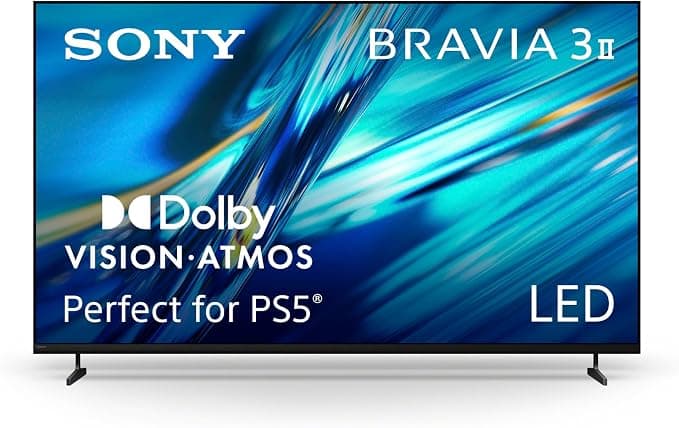 Sony BRAVIA 3 II 55" 4K HDR LED Smart Google TV (K-55XR30M2, 2026) — XR Processor, Dolby Vision, PS5 Features