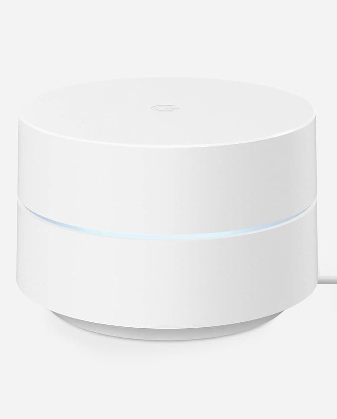 Google Wifi AC1200 Mesh WiFi System, 1,500 sq ft, 1-Pack