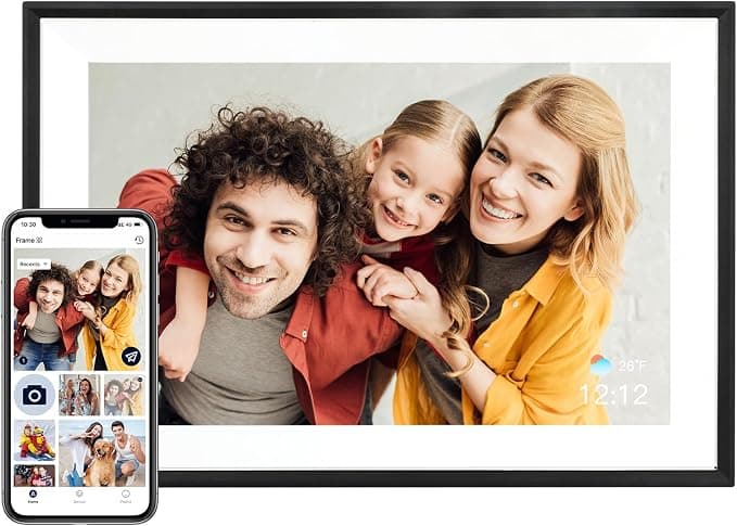AEEZO Digital Picture Frame, 10.1 Inch, 32GB Memory